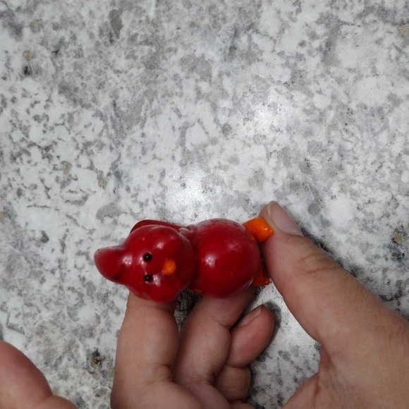 Lenox For the Holidays Cardinal art glass Christmas ornament - Picture 6 of 13